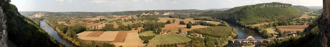 Paysage caractéristique : Dordogne