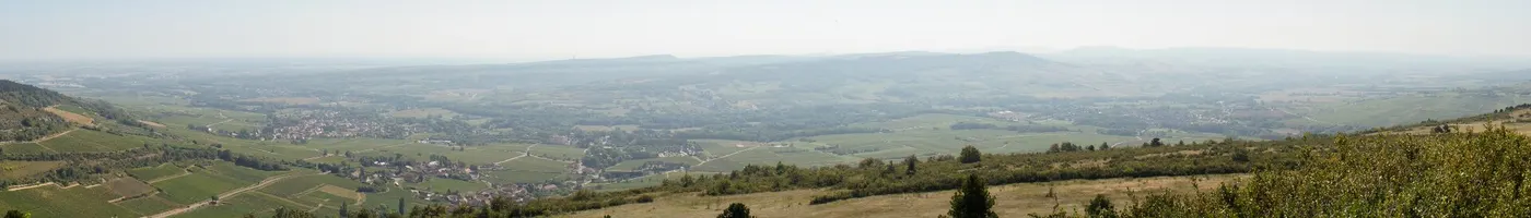 Paysage caractéristique : Saône-et-Loire