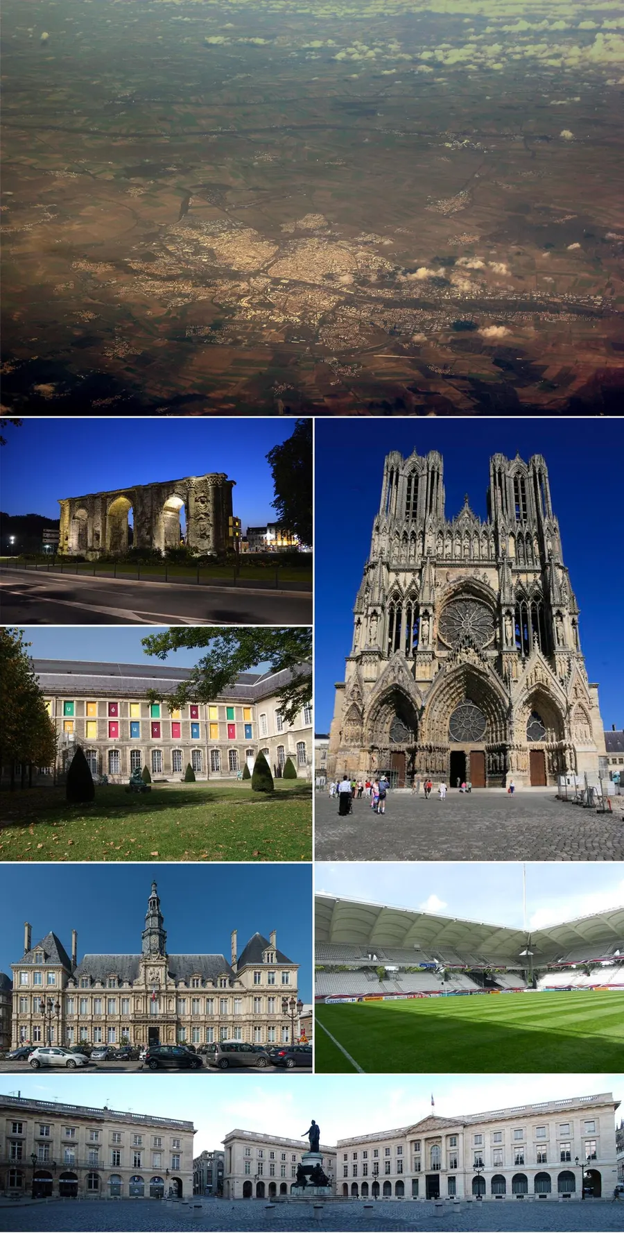 Vue de Reims