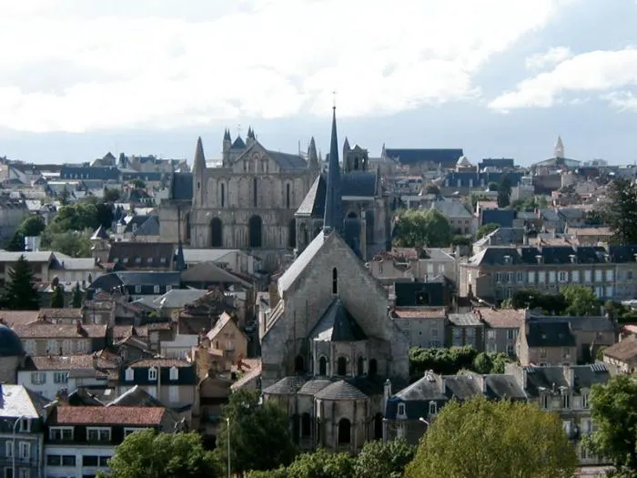 Vue de Poitiers