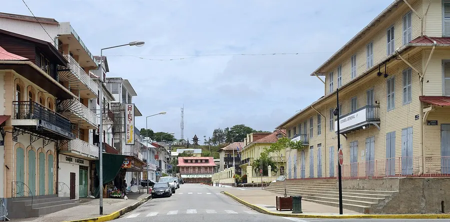 Vue de Cayenne